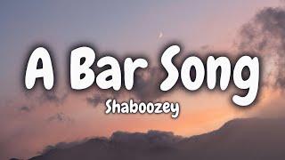 Shaboozey - A Bar Song (Tipsy) (Lyrics)