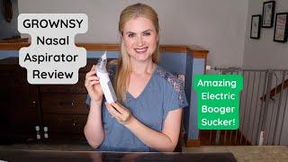 GROWNSY Electric Nasal Aspirator Review | How To Use, Demo, Cleaning