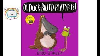 Oi duck billed platypus - Books Alive! Read Aloud book for kids