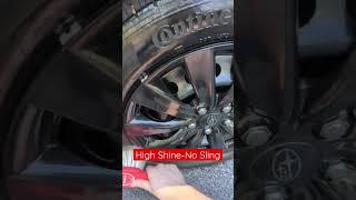 What’s the best tire shine?#tireshine #detailing #detailingproducts #detailers #truckwash #carwash