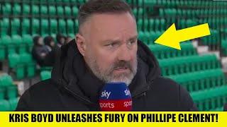 Kris Boyd UNLEASHES FURY On Phillipe Clement On Live TV After Rangers Draw!