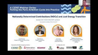 Nationally Determined Contributions (NDCs) and Just Energy Transition