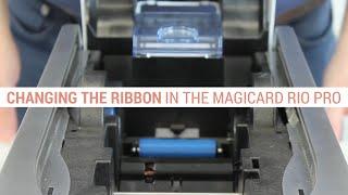 How to Change the Ribbon in the Magicard Rio Pro ID Card Printer