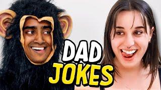 Dad Jokes | Don't laugh Challenge | Abby vs Akila | Raise Your Spirits