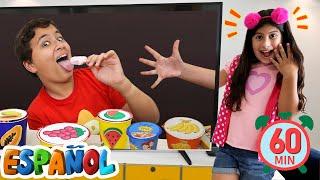 1 hour of fun video for children with María Clara and JP