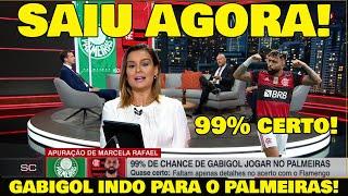 É INFORMAÇÃO! GABIGOL 99% ACERTADO COM PALMEIRAS FALTAM DETALHES NO ACERTO COM FLAMENGO!