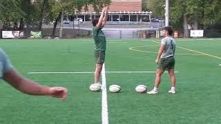 Rugby Kick and Chase Skill Drill @ Life University Men's Rugby Club