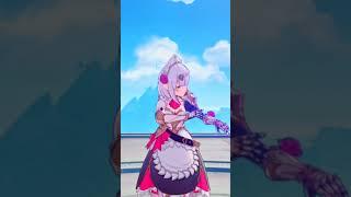 Noelle Idle Animation| Genshin Impact| #anime #genshinimpact #animeedit #gamingclips #gaming