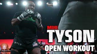 Mike Tyson Shows Off Raw Power at Paul vs. Tyson Workouts - MMA Fighting