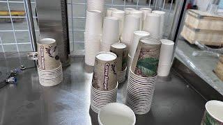 Fully Automatic Paper Cups Production Line Paper Soup Bowls Paper Tubs Production Line Machinery