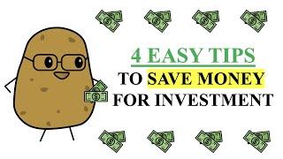 4 Tips on How to Save Money for Investment | How Much to Invest per Month