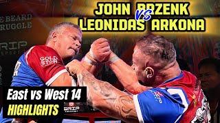 John Brzenk vs Leonidas Arkona Highlights