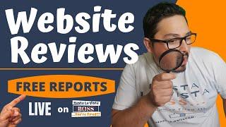 Amazon Affiliate Website Reviews #1 | FREE & Honest Feedback | Hasta La Vista Boss