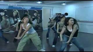 SNSD pre-debut hard dance training