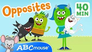  Monster Opposites & More Fun Educational Songs for Kids  | ABCmouse | 40-Minute Compilation