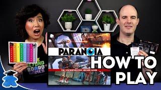 Paranoia: The Uncooperative Board Game - Official How to Play. Complete, Clear and Concise.