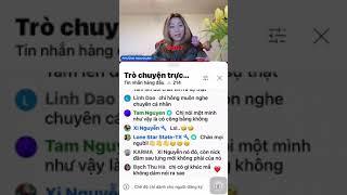 PNĐ/ buổi Live không cho TN lên vịt đối chứng.