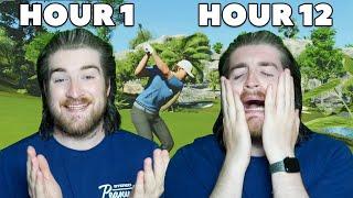 I DID THE IMPOSSIBLE CHALLENGE FOR 12 HOURS @ THE PREDATOR | PGA TOUR 2K23