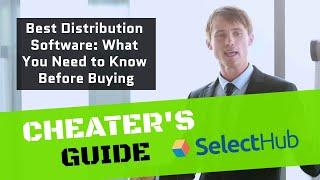 Best Distribution ERP Software: What You Need to Know Before Buying | A SelectHub Cheater's Guide