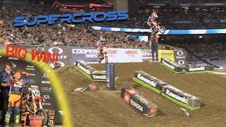 HUDSON DEEGAN RACES A2 SUPERCROSS!!!