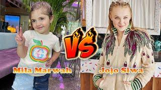 Jojo Siwa VS Mila Marwah Transformation  From Baby To 2024