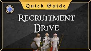 [Quick Guide] Recruitment Drive