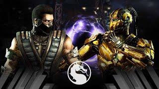 Mortal Kombat X - Revenant Sub-Zero Vs Cyrax (Very Hard)