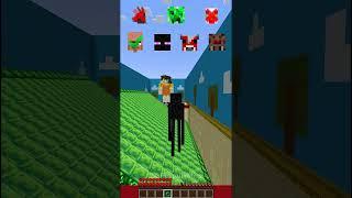 Rotating Floor Squid Game vs Different Mobs #minecraft #shorts