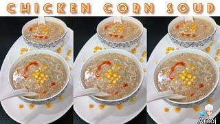 🫕How To Make Chicken Corn Soup At Home|By Cooking With Arooj|Restaurant Style Soup Recipe|Ep 84|