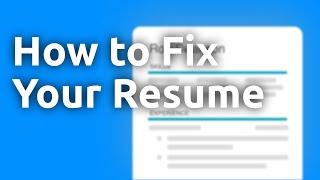 How to Fix Your Resume Using Action Verbs and Quantified Accomplishments