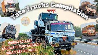 Tata Trucks Compilation | Nagpur outer ring road highway Bypass | Friday Morning time, heavy trucks