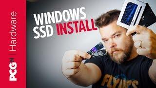 How to install Windows on your new SSD | OS install