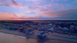 Ocean Isle Beach Aerial  "The Point" Shallotte Inlet (3DR Solo)