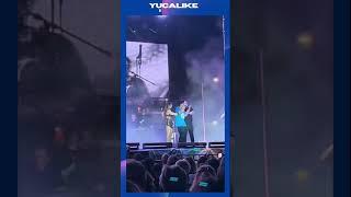 María León vive momento inesperado: franelero toma el micrófono en su concierto #fy