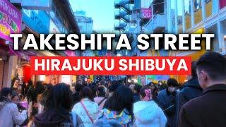 Takeshita Street Walkthrough (Harajuku Shibuya) 