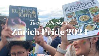 Two cookbooks at Zürich Pride 2024 [German with English subs]