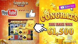 Super Ace Deluxe Jili Slot Paldo 61,500 #slots #casino #jili #jilislot #superacedeluxe