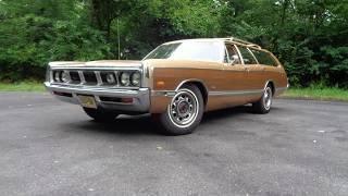 1969 Dodge Monaco Station Wagon with Super Lite in Bronze & Ride on My Car Story with Lou Costabile