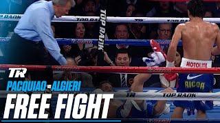 Manny Pacquiao Drops Algieri 6 Times in 1 Fight | Manny Pacquiao vs. Chris Algieri | FREE FIGHT