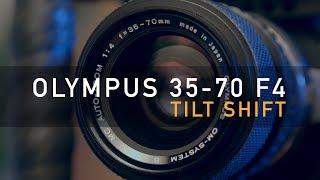 Olympus 35-70 F4 with a tilt shift adapter on s16