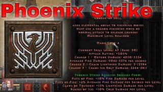 D2R Skills & Abilities - Phoenix Strike, Martial Arts (Assassin)