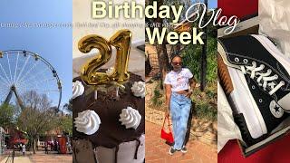 My 21st birthday vlog: Getting cake, Gold Reef City, gift shopping + more days in my life