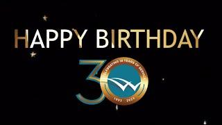 Whitfields Celebrating 30 Years - Birthday Wishes