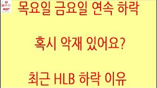 [HLB차트분석]HLB 주가 관여 및 결정 주체 외국인이 일부러 주가 하락 시키는 중. 다음 주 20일선, 의미 있는 가격 8만원 지지 여부 #에이치엘비 #hlb