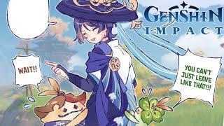 (Genshin Comic Dub) Scara's Adventure 🫣