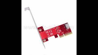 PCIe 3.0 x4 to Oculink SFF 8612 Adapter Card