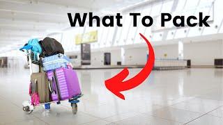 The Ultimate Beginner’s Guide to Luggage Types & What to Pack in Each!