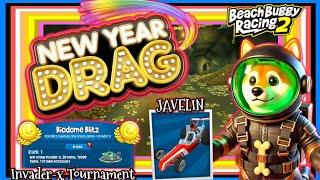 New Year Drag"Speed Race" | Javelin + Candy Stripes Decal | Cmdr.Nova |(Beach Buggy Racing 2)