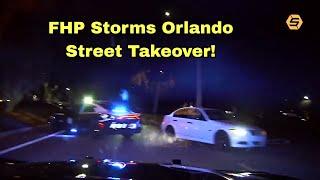 FHP Breaks Up Orlando Takeover, Ends in Multiple Crash!