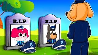 Labrador Says Goodbye To Papillon & Dobermann - Sad Story - Sheriff Labrador Police Animation